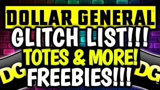 📢STORAGE TOTES!! GLITCH LIST!🤑YOU CAN'T MISS THESE DEALS!📢DOLLAR GENERAL COUPONING THIS WEEK!🤑