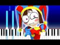 The amazing digital circus  pilot pomnis ending song piano tutorial