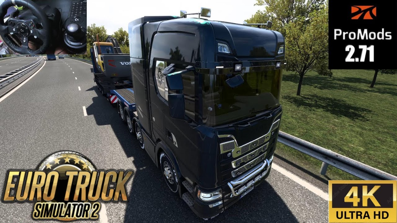 ETS2 Glasgow to Edinburgh with Scania - 1088hp Cummins | Pro Mods 2.71 | G920 Wheel + Shifter