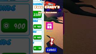 FREE CANDY'S Code #roblox#99nightintheforest #shorts