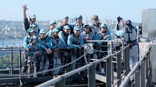 Climbing the Sydney Harbour Bridge