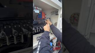 How to adjust water hose pressure on a Sany Concrete Pump:
