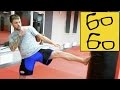 Тайский бокс с Андреем Басыниным (2 из 2) — набивка, лоукик, прямой удар ногой, клинч в муай тай