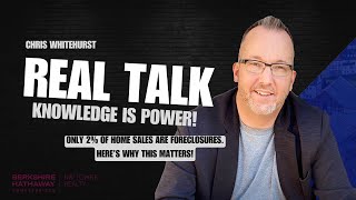 Real Talk Sept 25-Only 2% of homes of homes are foreclosures
