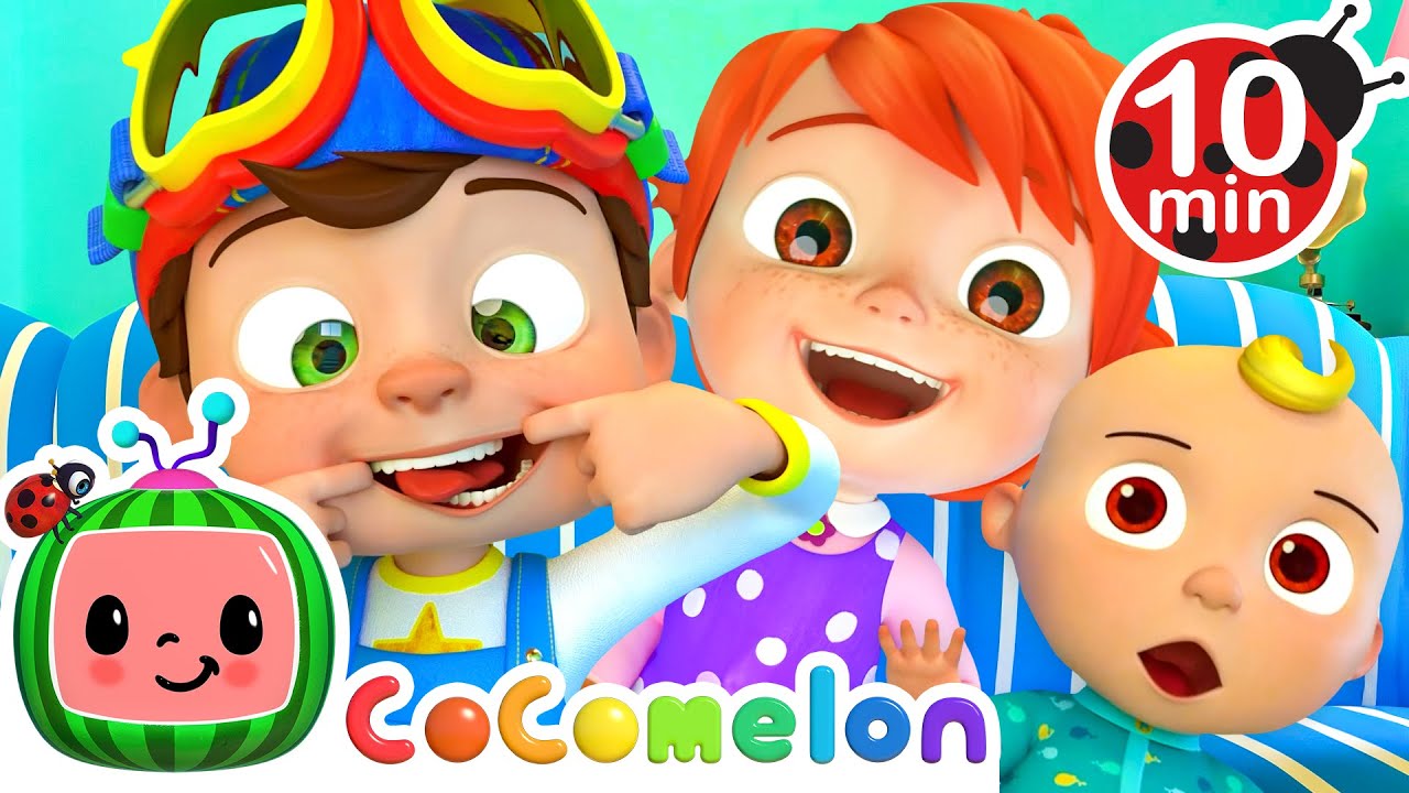Silly Faces Song 😜 | CoComelon 🍉 | Nursery Rhymes For Kids