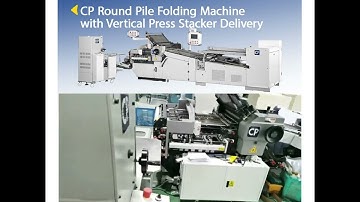 #HXCP ONE operator is handling the whole CP Folding Machine
