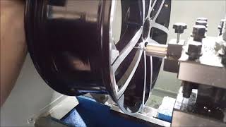Cnc Drehmaschine Alufelgen Glanzdrehen