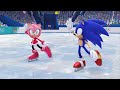 Mario and Sonic at the Sochi 2014 Olympic Winter Games - Figure Skating Pairs