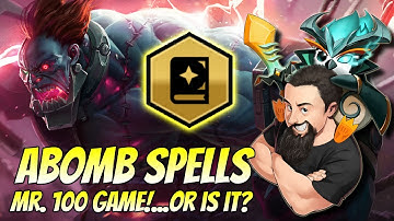 Abomination Spellweaver - Mr.100 Game!...or is it? | TFT Reckoning | Teamfight Tactics