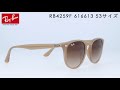 【レイバン人気サングラス】RB4259F 616613 53 Ray-Ban