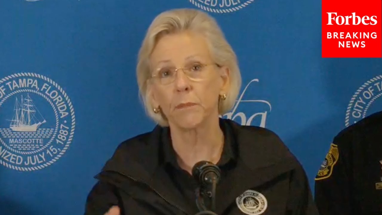 JUST IN: Tampa Mayor Jane Castor Provides Update On Hurricane Idalia As ...