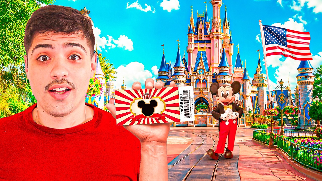 Fui no Parque Mais Caro da Disney e Esse Foi o Resultado KK
