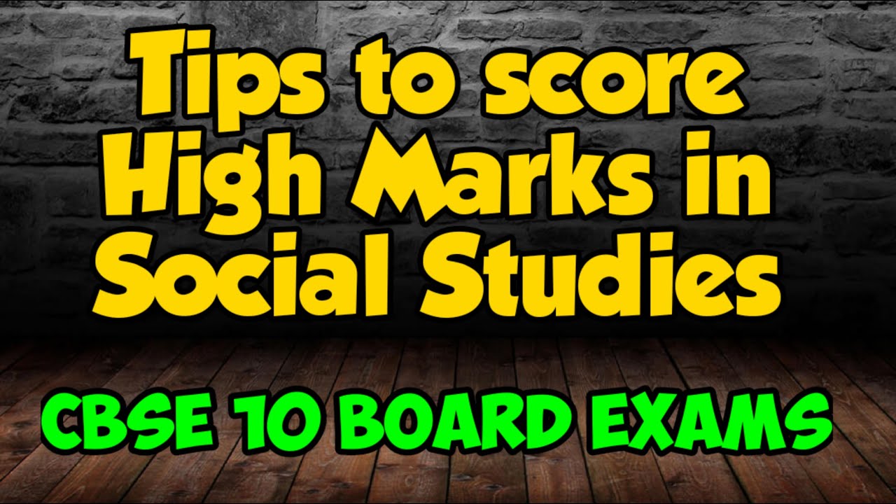 CBSE Board Class 10 Exams | Tips and Tricks to score high marks in ...