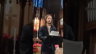Alexander Sings, In the Bleak Midwinter #nice #december #january