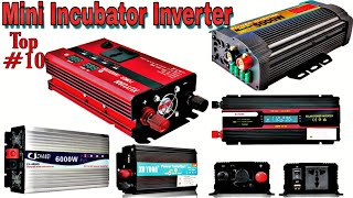 Top #10 DC to AC Supply Mini Incubator Inverter || For poultry farmers