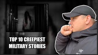 10 Creepiest Military Stories (British Army Soldier Reacts)