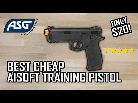 BEST $20 Airsoft Training Pistol | CZ SP01 Shadow Airsoft