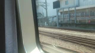 JR西日本　阪和線　287系　特急　くろしお号　新宮行き　和歌山駅到着