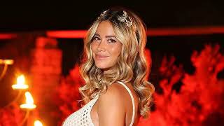 Diletta Leotta, Tutti I Look Total White Con Pancione A Vista Sulle Dolomiti