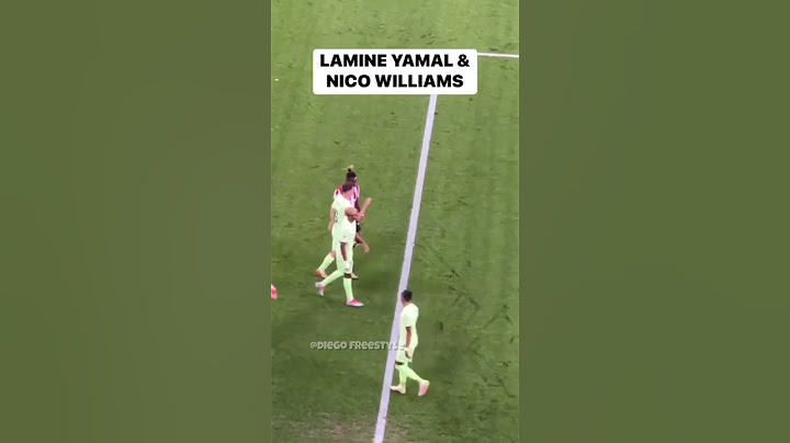 Lamine Yamal & Nico Williams 😂 #futbol #lamineyamal #nicowilliams #barcelona #bilbao #friends #fun