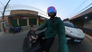 Morning Ride POV Motorcycle ASMR 21 minutes