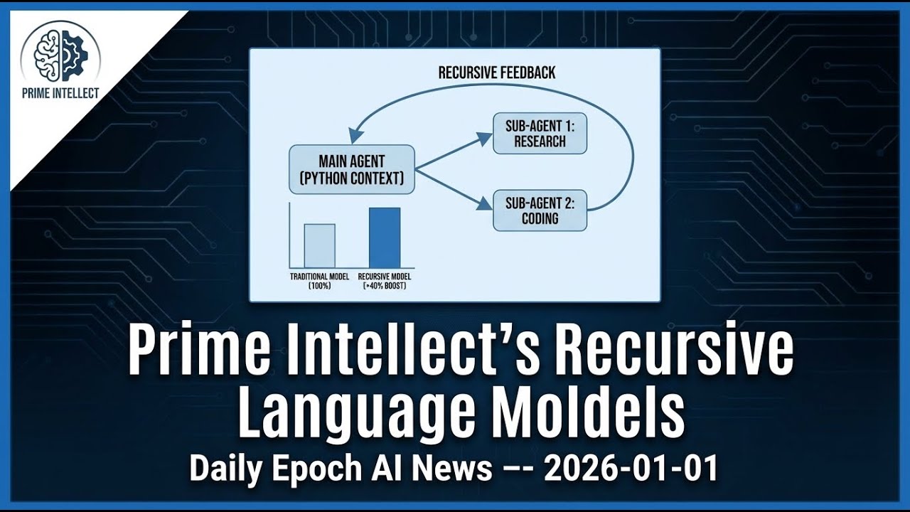 AI News: Prime Intellect RLM, Tencent 2B Model, OpenOneRec, and more! -  YouTube