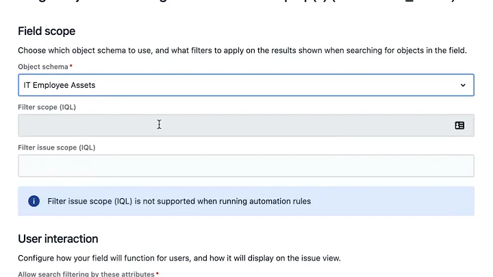 Insight Custom Fields in Jira Service Management