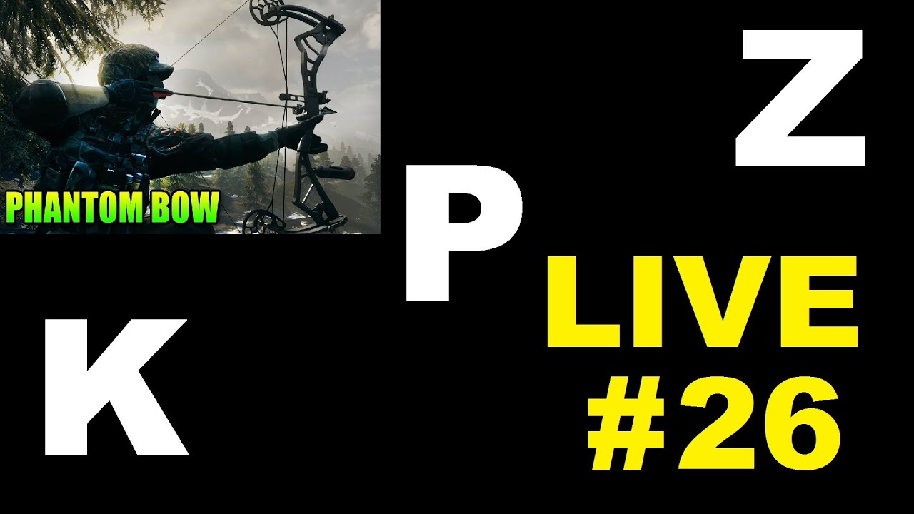 KPZ LIVE #26! Battlefield 4 pegando o arco Phantom! playstation 3