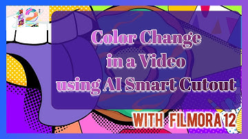 How to Change Object Color in Filmora | Filmora 12 Tutorial 💜