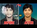 One Click Editing No App❌ | आप भी कर सकते हैं। Koi Bhi Damege Image Ko 4K Bana Sakte Ho