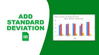 How to Add Standard Deviation in Google Sheets Graph | Error Bars Tutorial