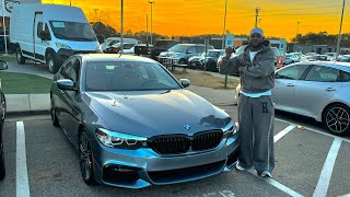 I BOUGHT A NEW CAR | 2020 BMW 540i M Sport | LATE NIGHT POV | VLOG #1