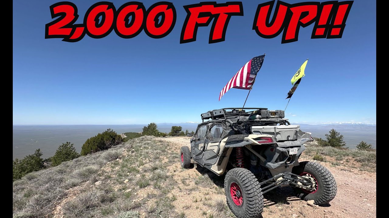 Big Southern Butte, Exploring Idaho's, Can am X3 Max.