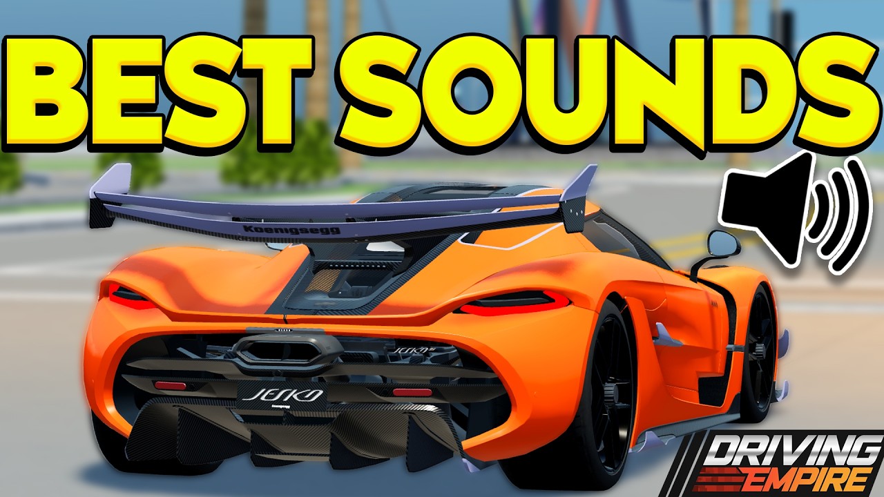 BEST SOUNDING Car From EACH BRAND In Driving Empire 2025 Updated 
