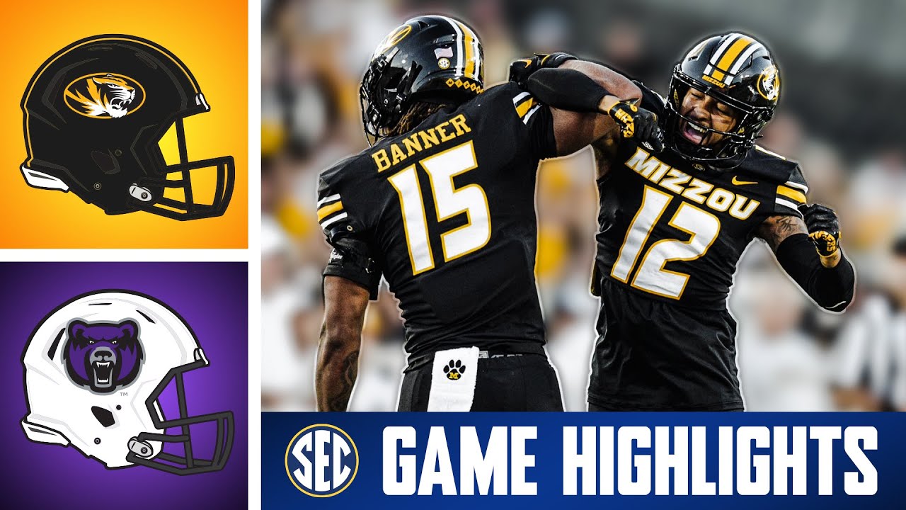 Missouri Tigers vs. Central Arkansas Bears | Game Highlights | 2025 SEC Football