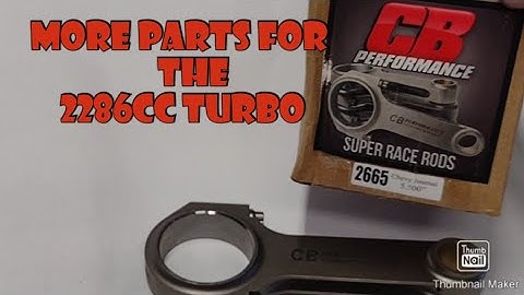 CB Performance Super Race rods #boost