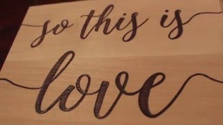 In this video I show how I burn by following the transfer (see previous video on how I transfer). Starting with the outline (fast forward), 