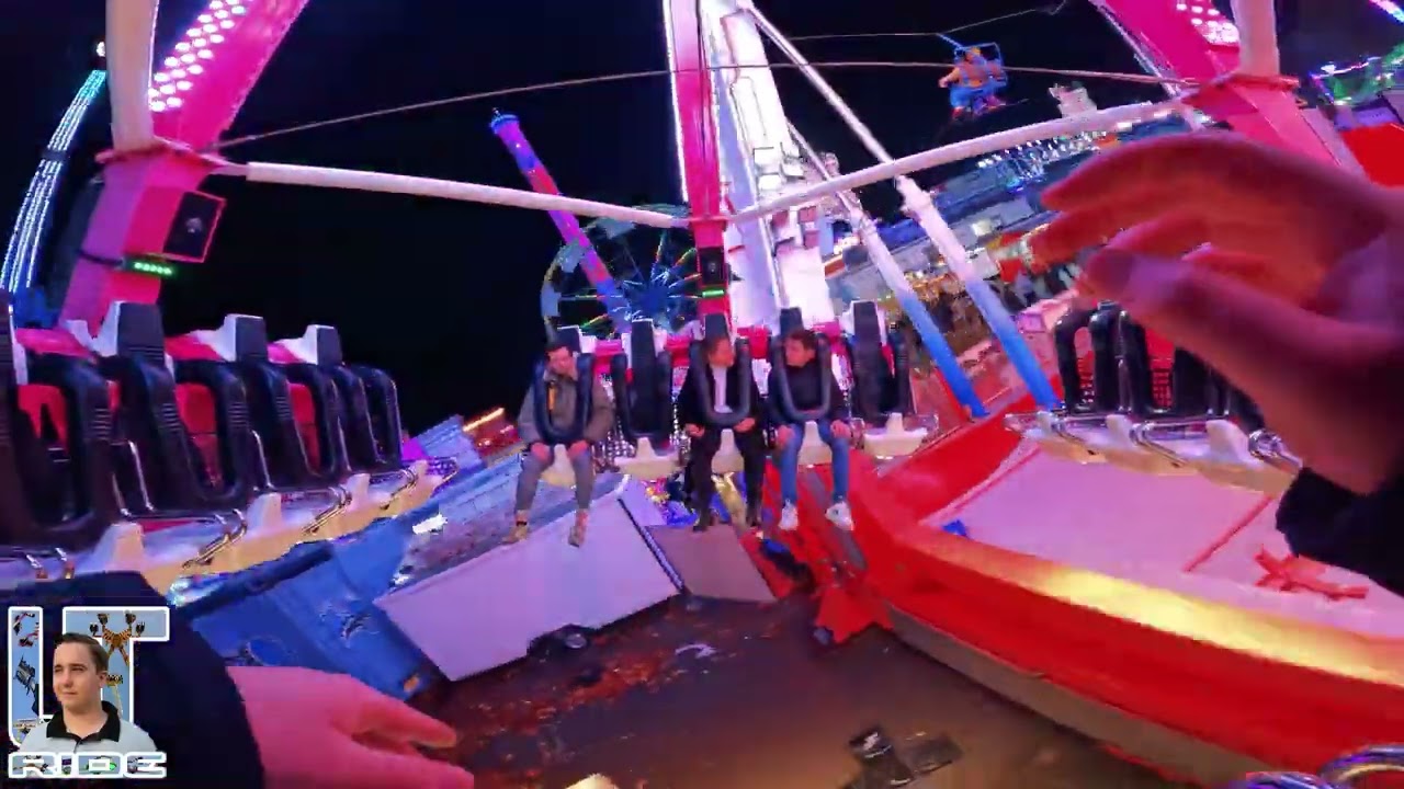 Manège XXL APRES-SKI - Foire Saint-Romain 2022 | On ride POV #rouen #attraction #foire