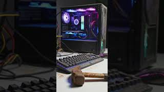 This PC Setup Was DISGUSTING 🤮… Wait For The Glw 💻✨#oddlysatisfying #pcsetup #cleaning