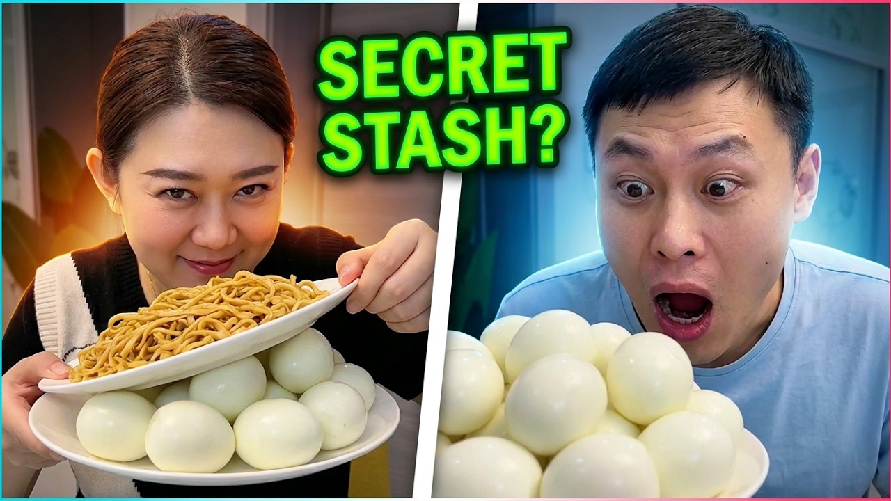 😋😂Funny Husband and Wife Eating Show: Epic Food Battle! 🤣😂 #funnyvideo #vlog59
