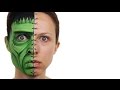 Frankenstein face painting  ashlea henson