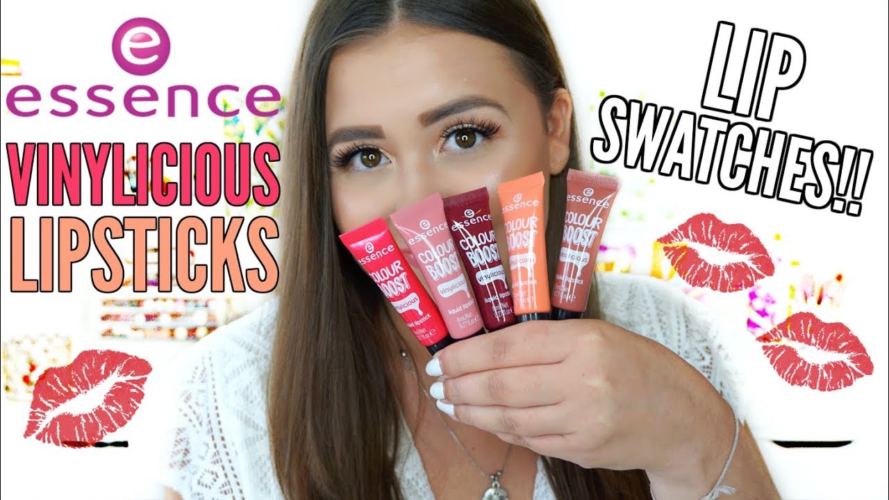 NEW ESSENCE COLOUR BOOST VINYLICIOUS LIQUID LIPSTICKS