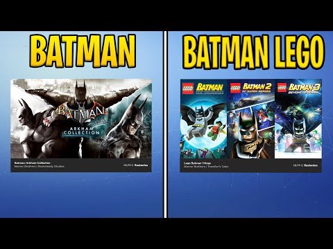 Video: Sie Können Jetzt Sechs Batman-Spiele Kostenlos Im Epic Store Erhalten