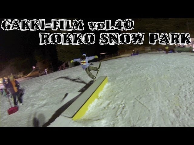 六甲スノーパーク 13-14season snowboard ( スノーボード 六甲山 ボックス )