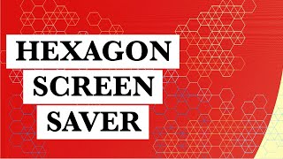 Hexagon Tv Screensaver Relaxing Meditation Abstract Art