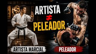 Diferencias reales entre artista marcial y PELEADOR