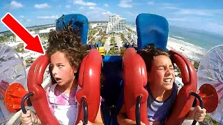 Kids Passing Out #5 _ Funny Slingshot Ride Compilation