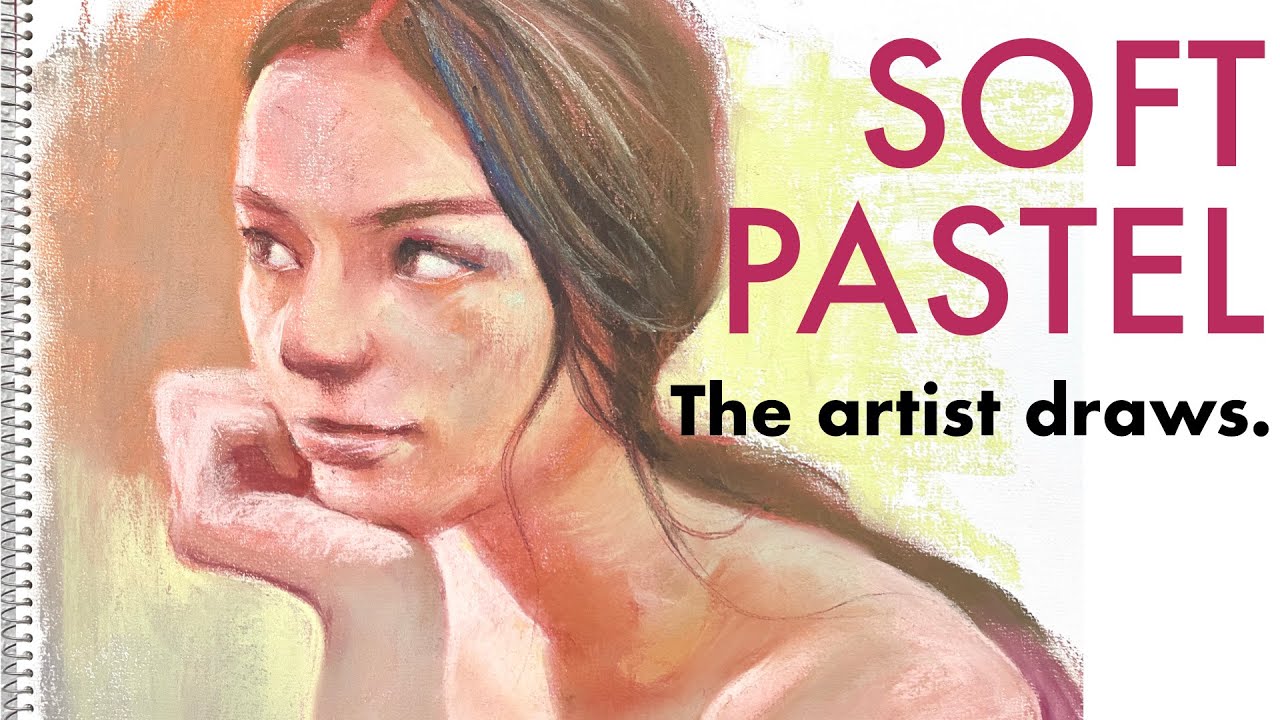 パステル基本 soft pastel】The artist draws. パステル画の描き方