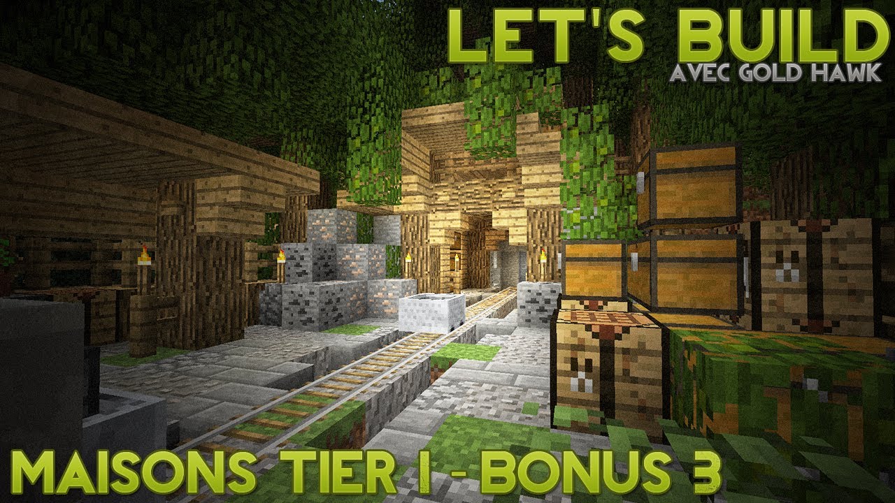 Bonus : Une Entrée de Mine ! - Minecraft Let's Build II - YouTube