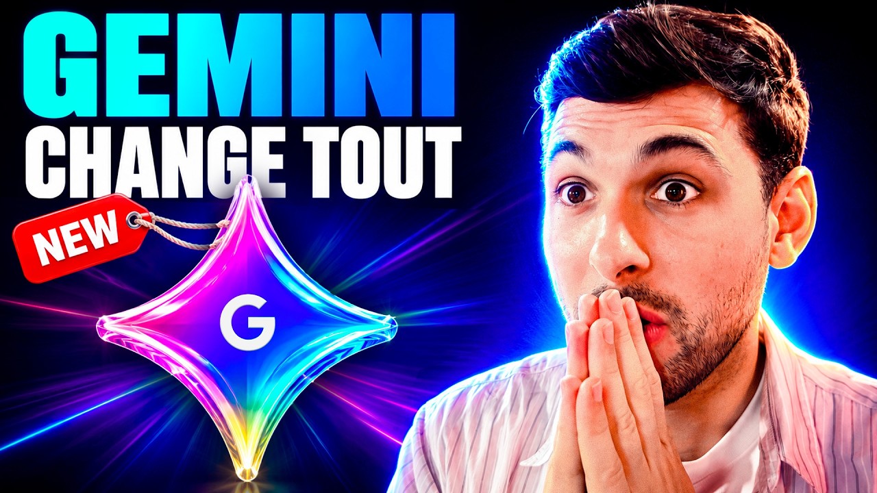 ⁣Ce que Google vient de faire avec Gemini va TOUT CHANGER